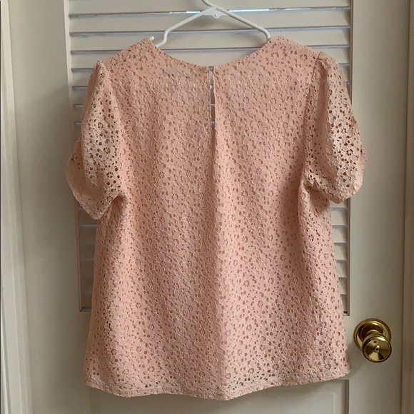 41 Hawthorn pink lace top medium - Picture 4 of 5